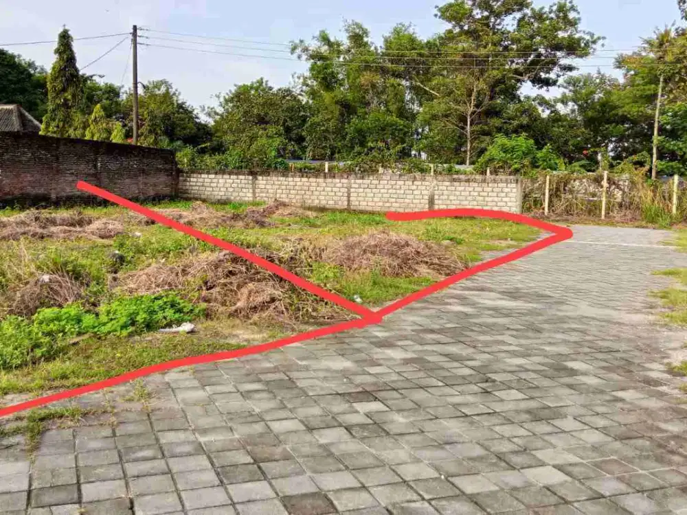 DI JUAL TANAH PEKARANGAN DALAM CLUSTER PERUMAHAN DI TIMUR STADION MAGUWOHARJO