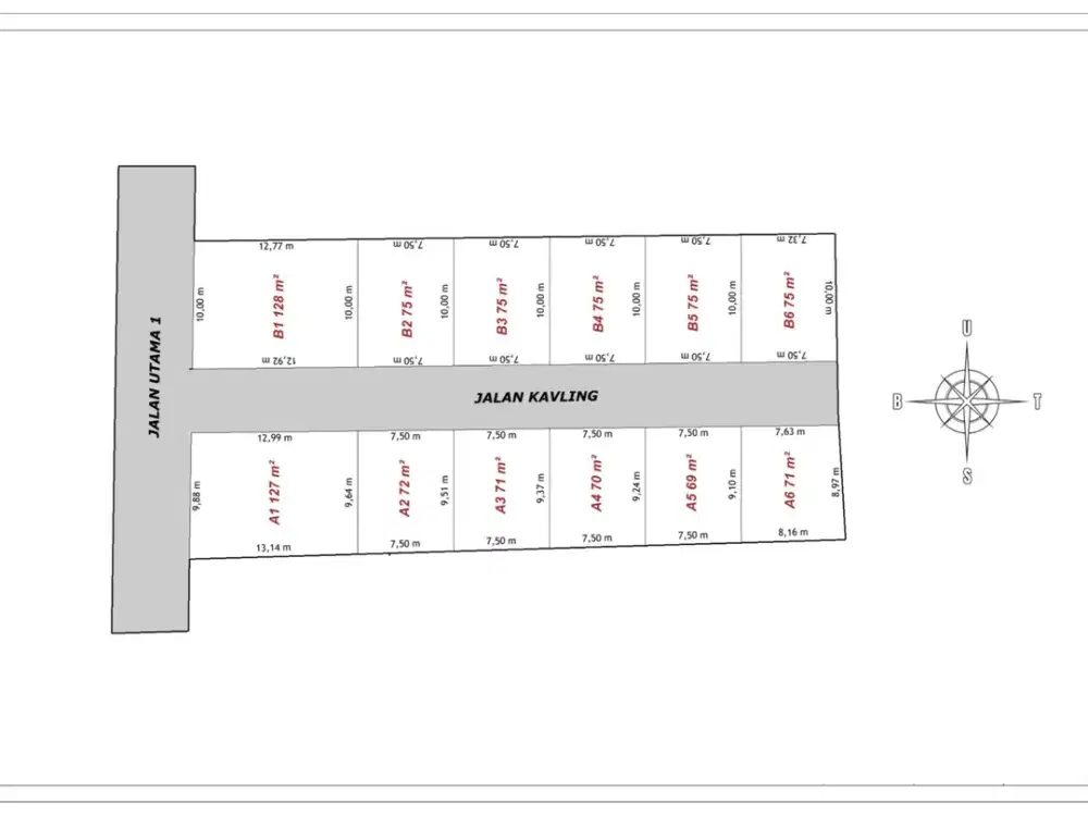 5 Menit Ke STAN Bintaro Tanah Kavling Strategis, Terima SHM Perunit