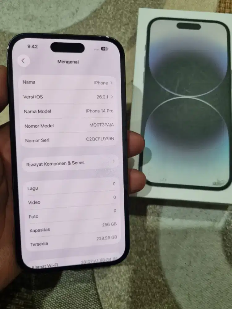 iPhone 14 pro 256gb iBox