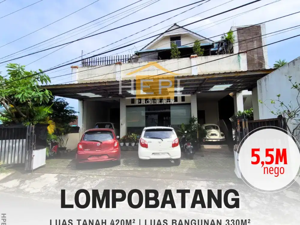 Dijual Rumah Tengah Kota di Lompobatang Semarang