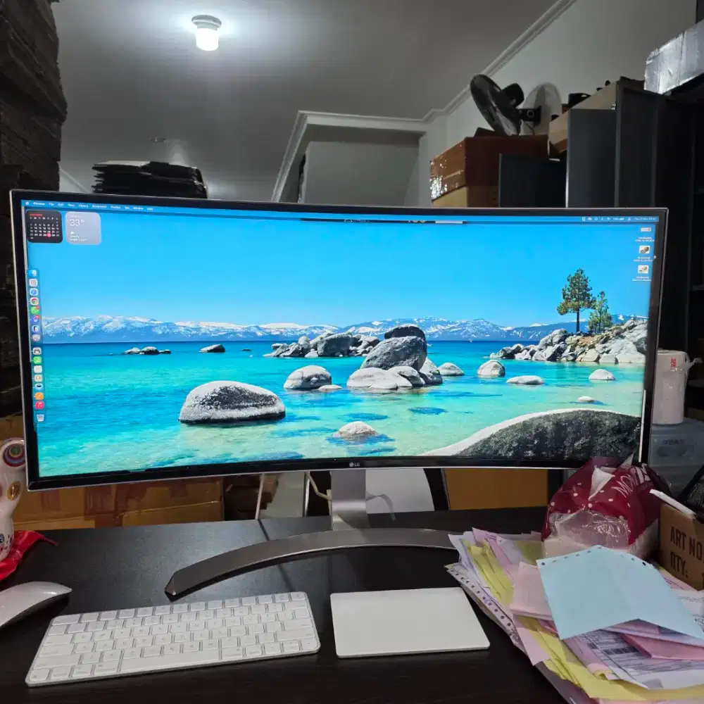 Monitor LG 34 inch Ultrawide USB C Thunderbolt 34 UC 99 W