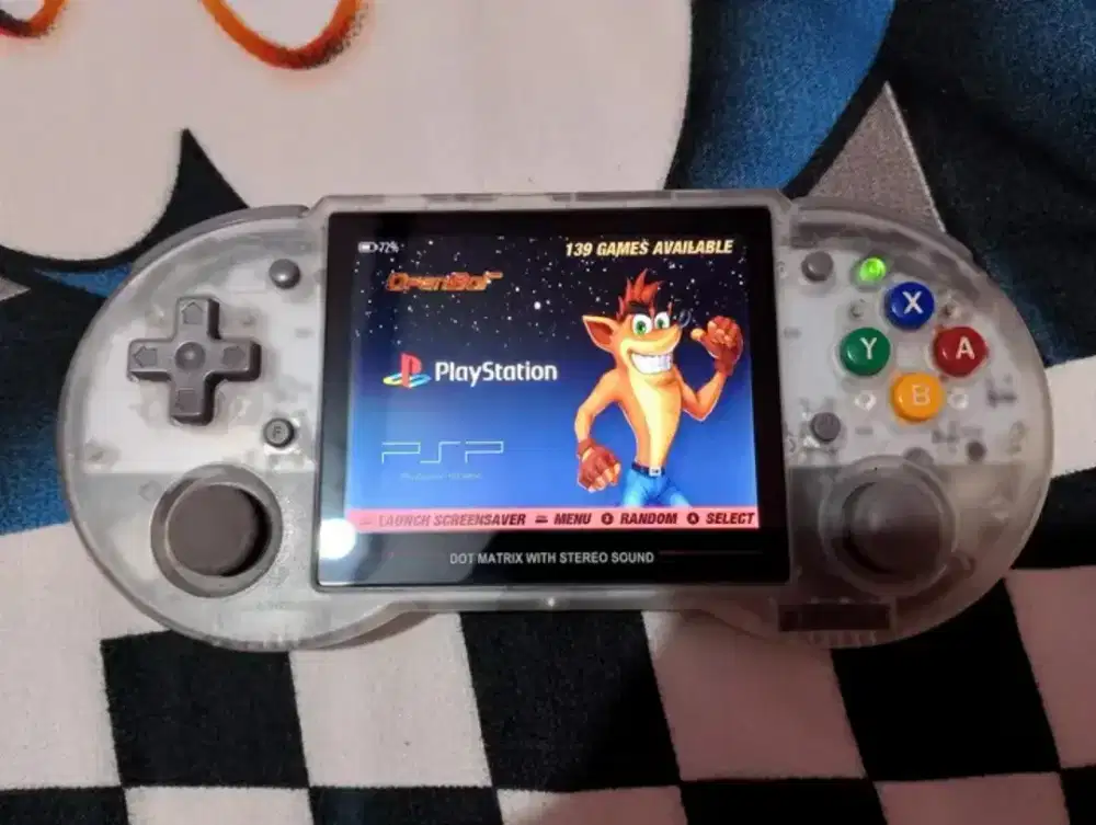 Anbernic rg353ps bisa main psp ps1