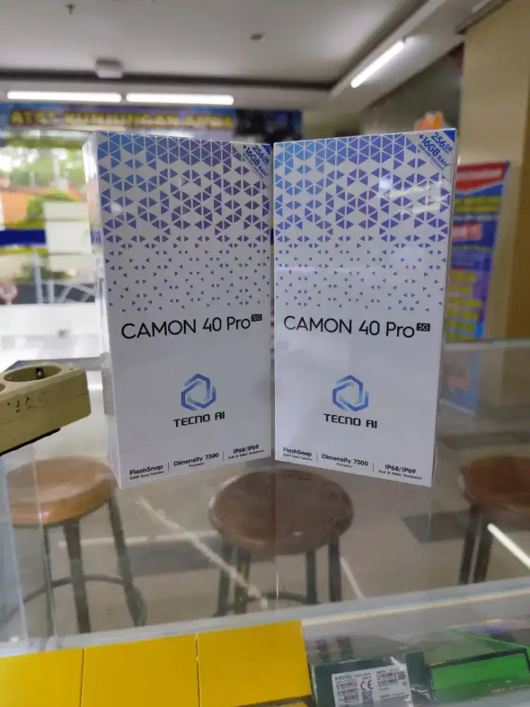 Redi! Camon 40 pro 5g 8/256 baruu