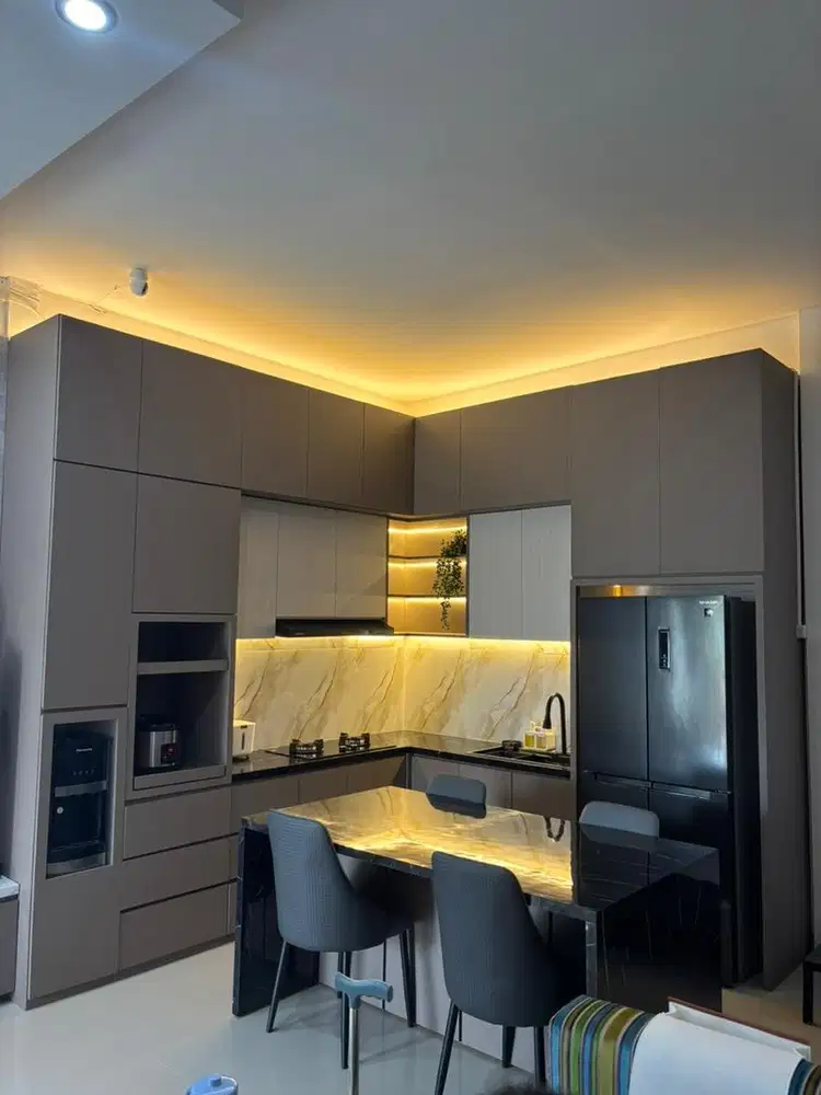 KITCHEN SET PLUS MEJA ISLAND