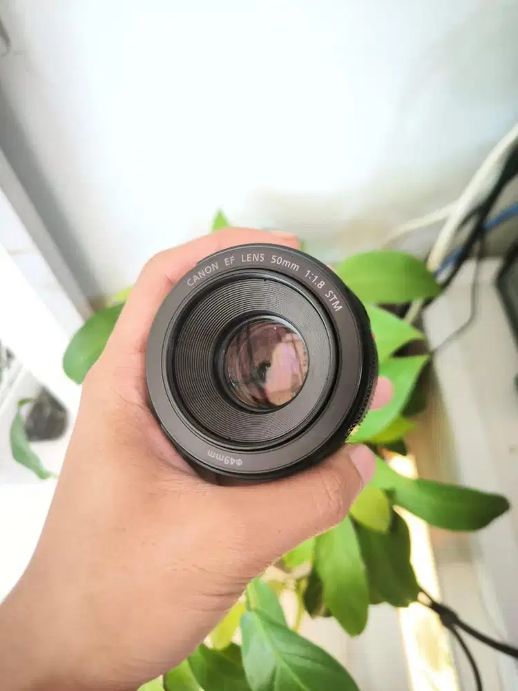Lensa fix canon 50mm Stm