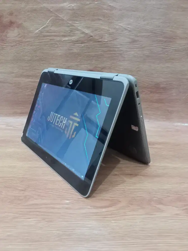 Laptop Hp Slim RAm 8 GB toutouchscreen+layar lipat,Siap pakai