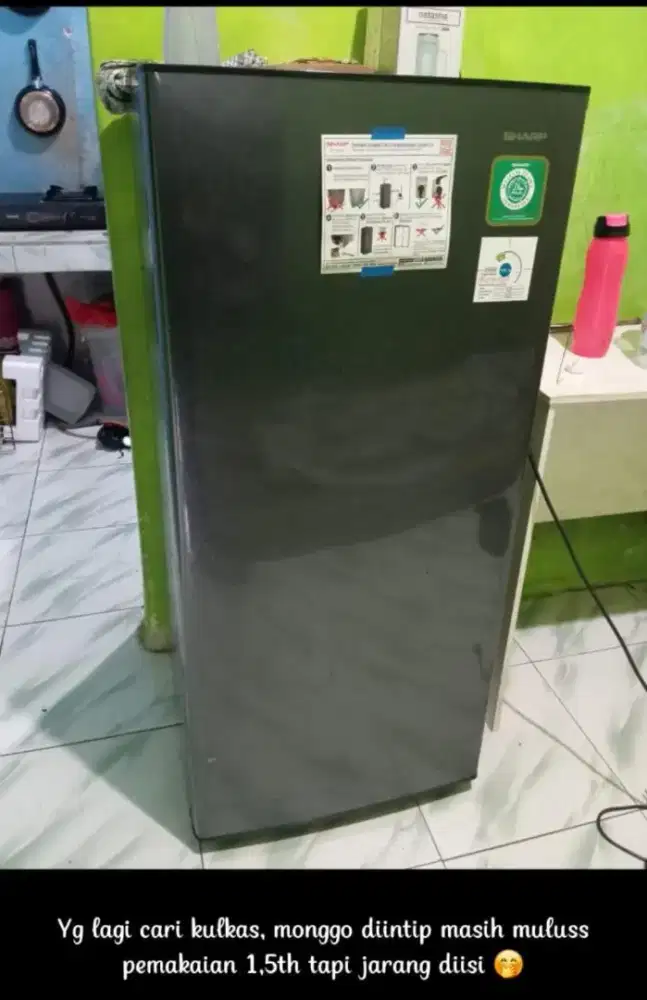 Di jual  kulkas gas dispenser air