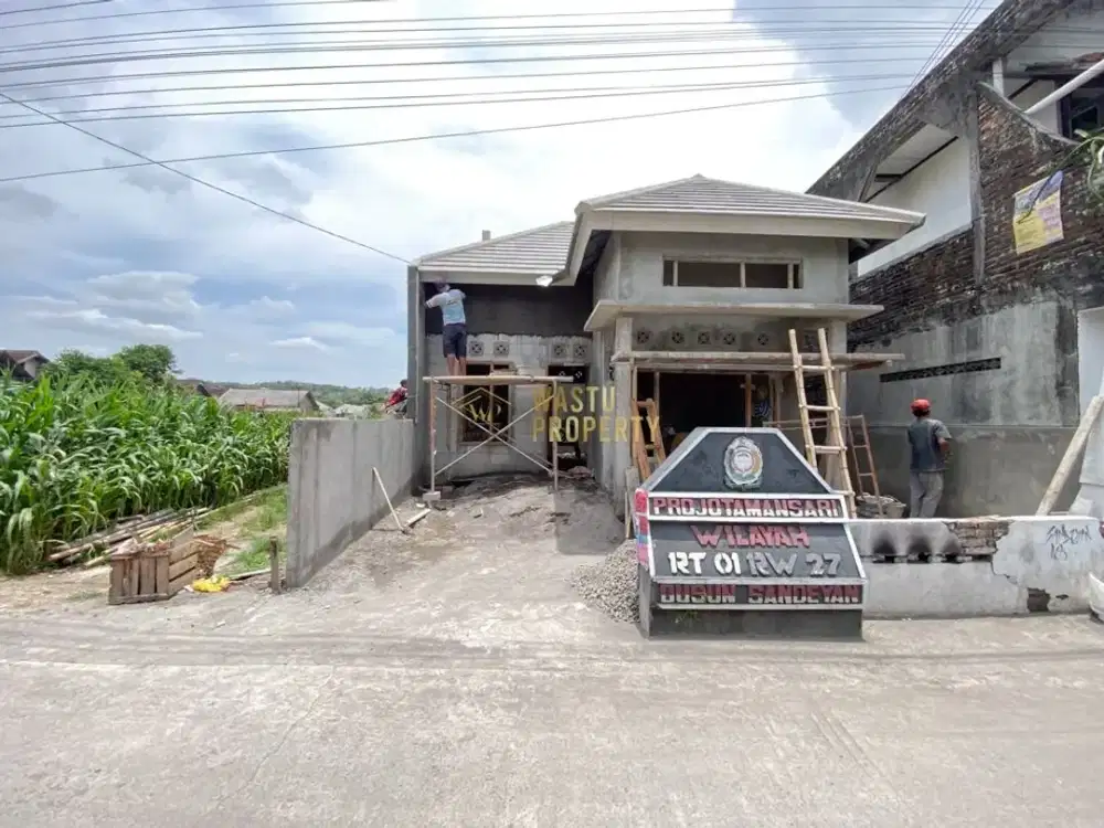 DIJUAL RUMAH MODERN SHM DI SRIMULYO BANTUL DEPAN BPD PIYUNGAN