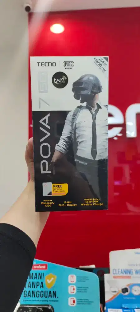 POVA 7 5G, FREE WIRELESS CHARGE