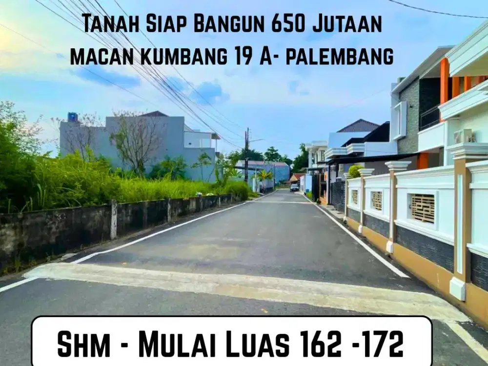 TANAH KAVLING MACAN KUMBANG 19 A PALEMBANG
