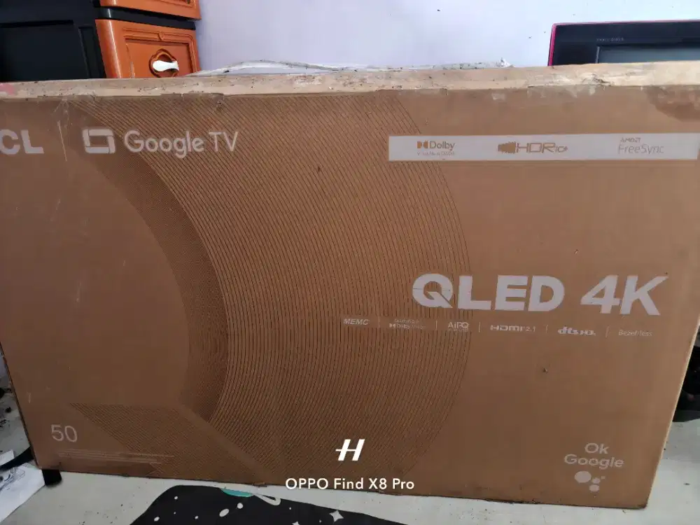 QLED 4K 50inch Android TV  TCL 50Q6