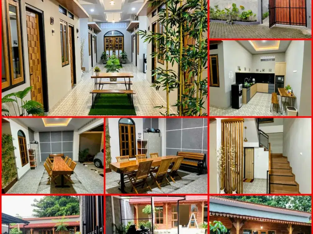 Rumah kost ekslusif 18 kamar tidur jln parangtritis strategis