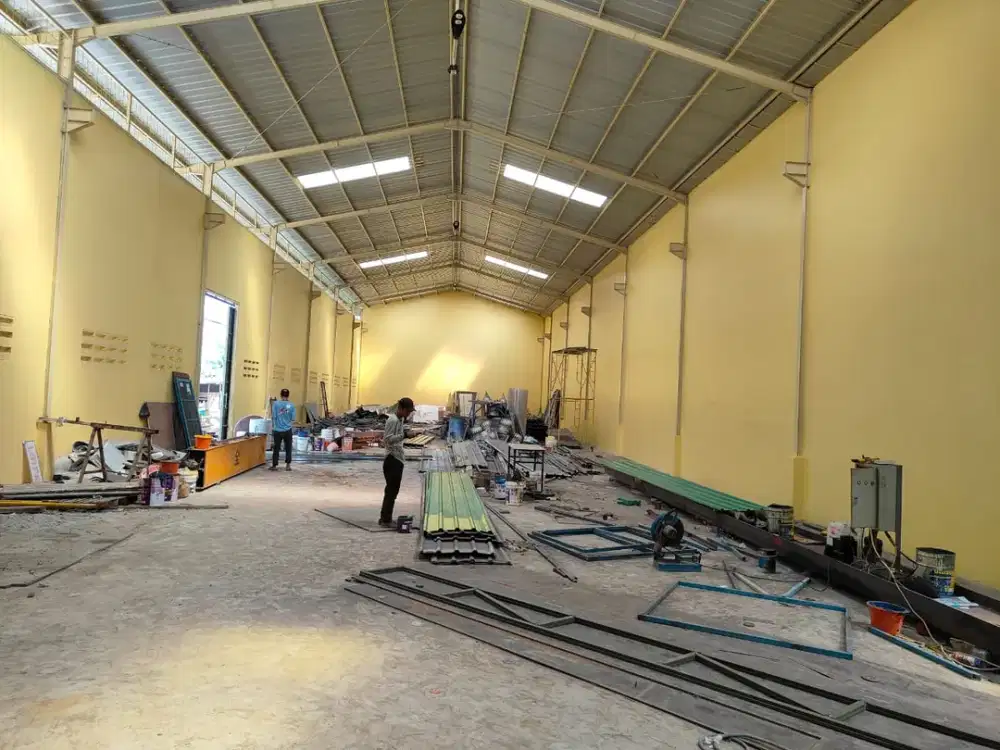 Dijual Gudang Brand New Siap Pakai izin industri  Lokasi Kawasan Industri Pasar Kemis Tangerang