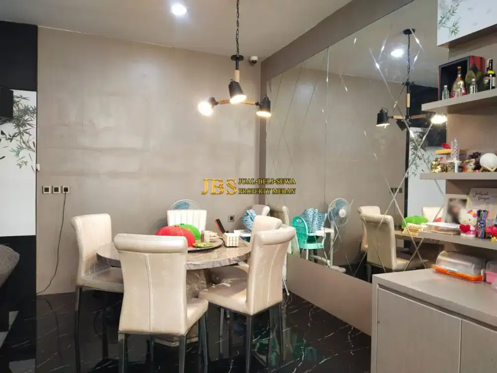 Dijual Rumah Siap Huni Fully Furnished di Komplek Givency One Medan Type Versace