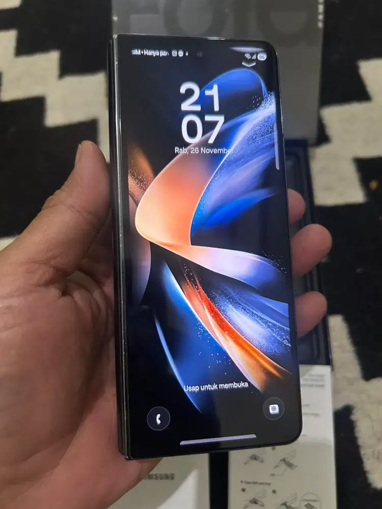 Galaxy Fold 4 5G ram 12/256gb Black ex grs Resmi Sein