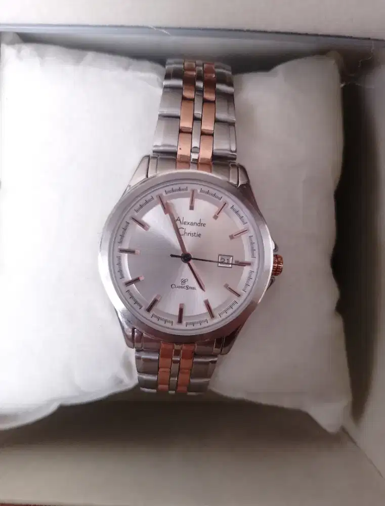 BNOB Alexandre Christie Classic Steel 8355LD