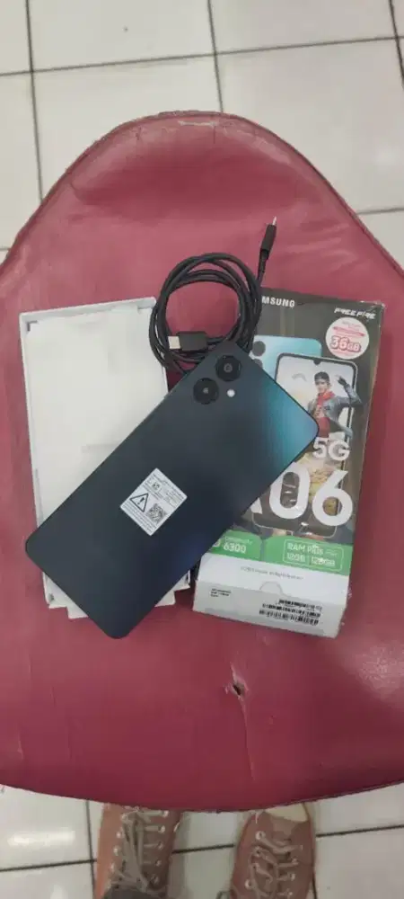 Samsung A06 5g 6/128gb like new gransi resmi sein
