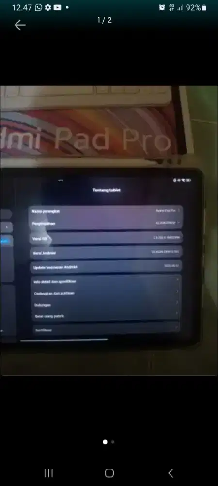 DIJUAL REDMI PAD PRO 12