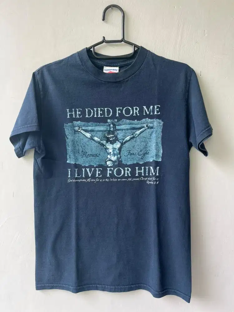 Kaos Baju Jesus Tee Vintage