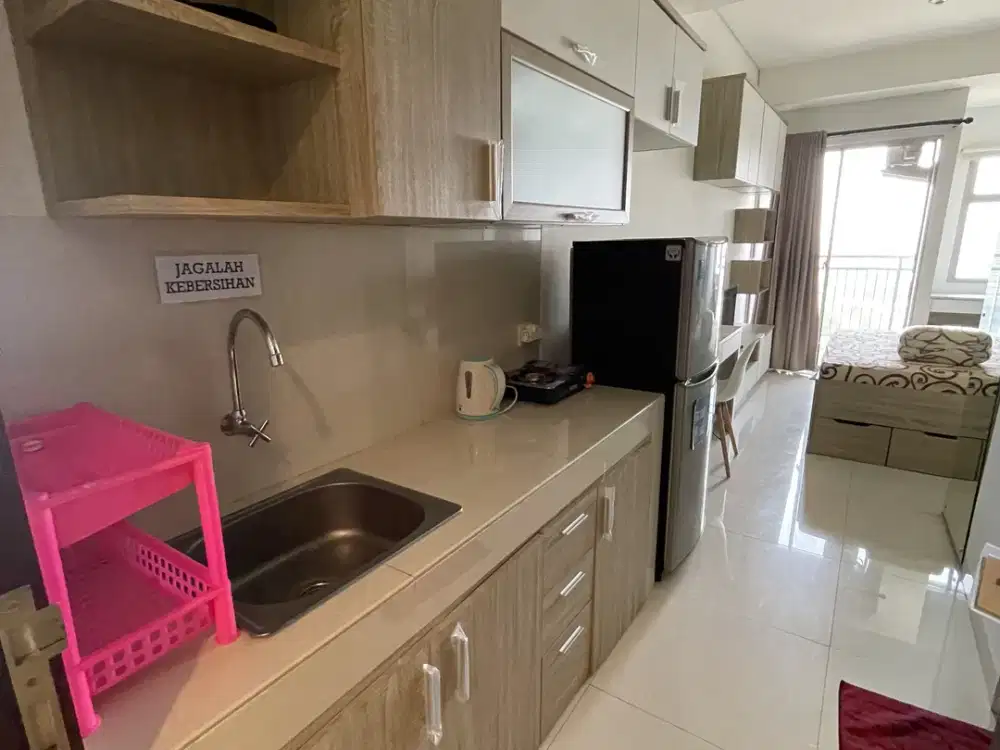 Springwood Residence Studio Disewakan Apartemen dekat Binus Alsut