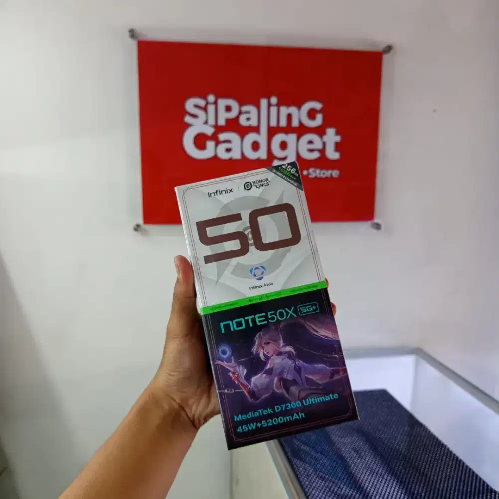 JUAL INFINIX NOTE 50X 5G 8/256 NEW - SEGEL