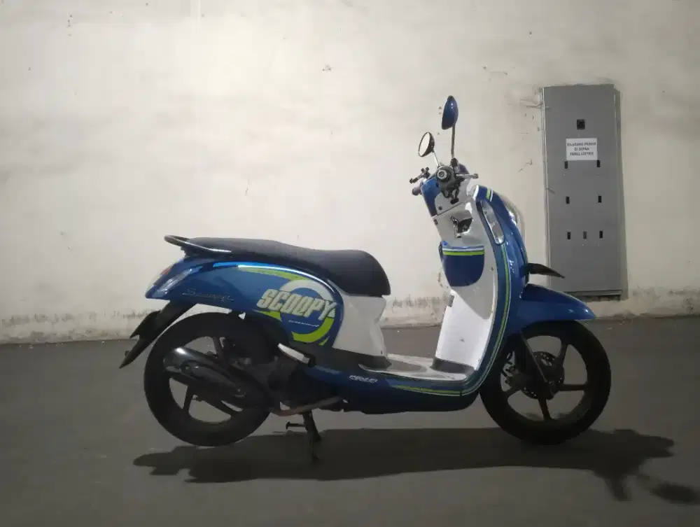 Scoopy 2017 starter halus