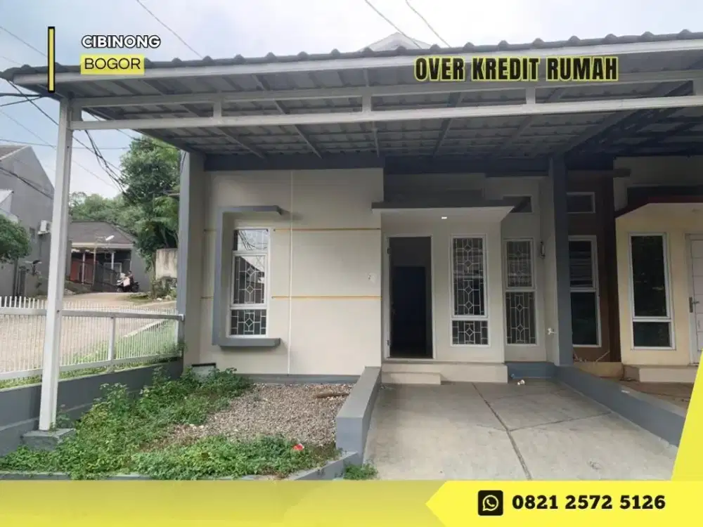 Jual Take Over Rmh dkt Stasiun 73JT di Taman Asri Cibinong Bogor