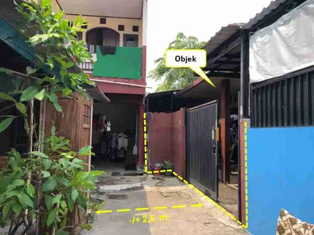 dijual rumah design modern siap huni di belakang garden city cipayung