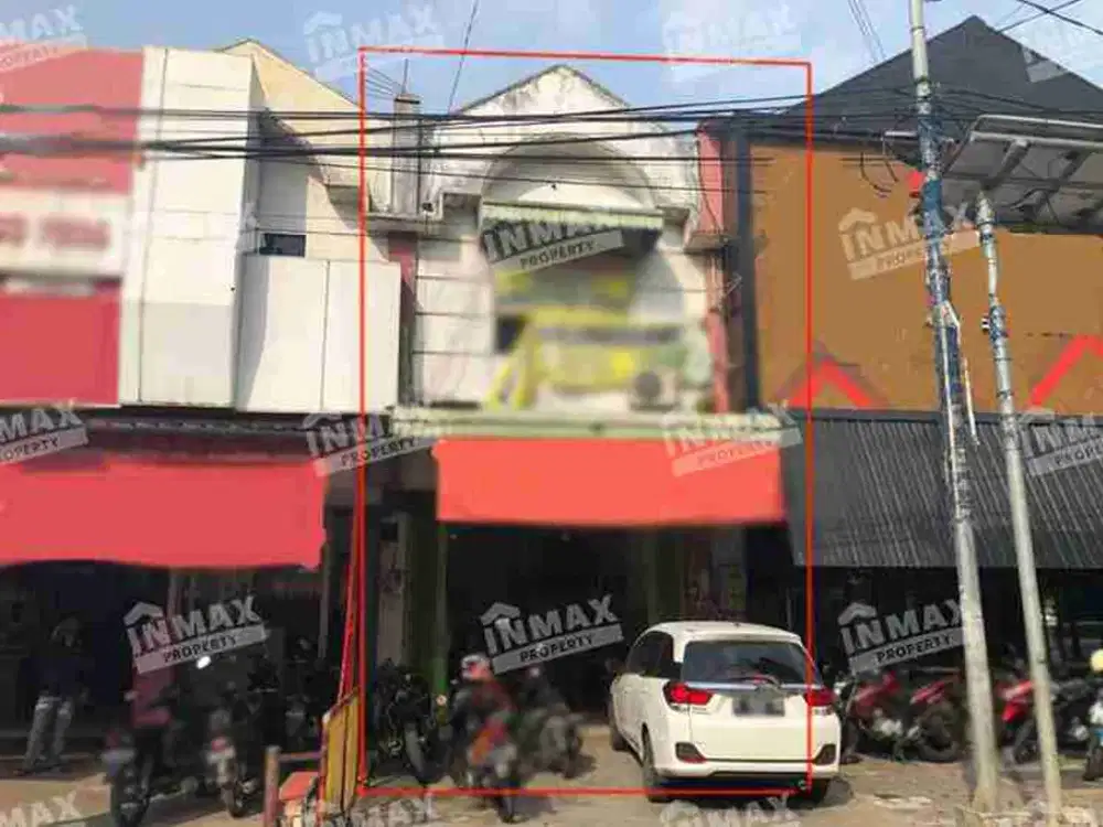 Ruko 2 Lantai Jalan Galunggung Malang, Dekat Sekolah, kampus ternama, Pusat bisnis, Traffic ramai