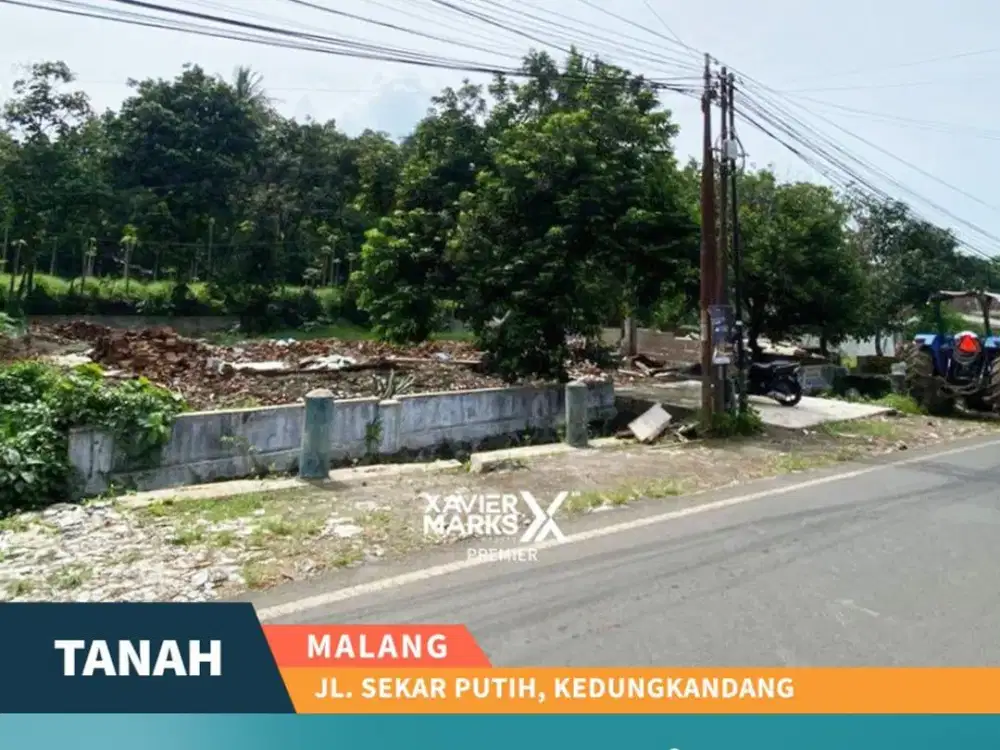 Dijual Tanah Kavling Strategis Poros Jl Sekar Putih Kedungkandang Malang