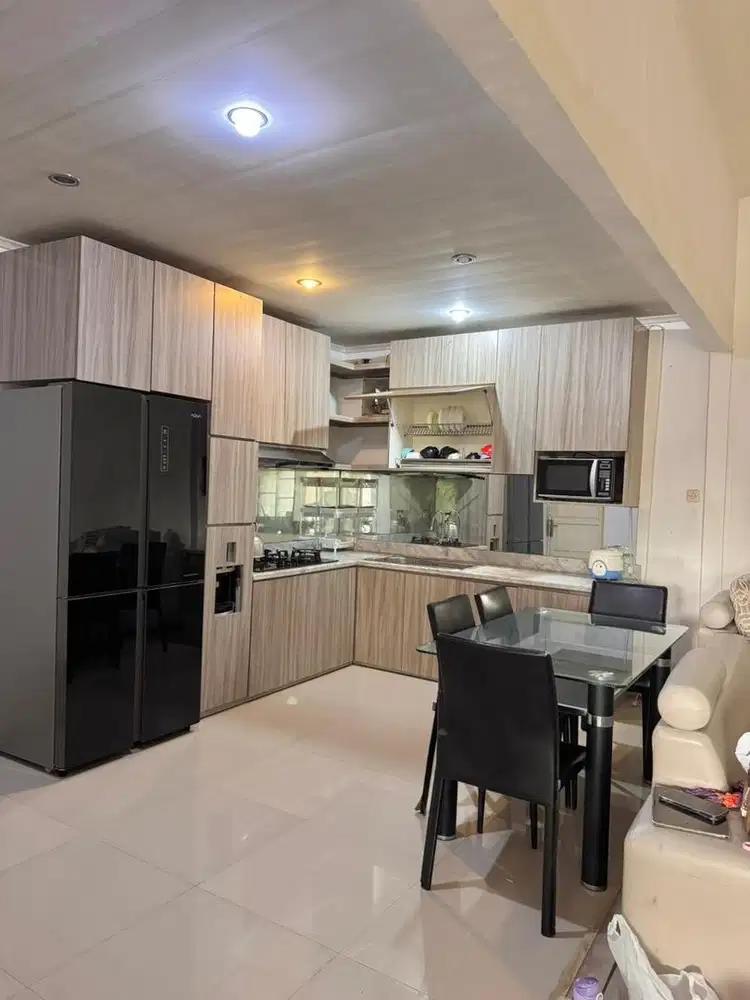 RUMAH PLUS GUDANG FULL FURNISH, Siap huni tinggal bawak koper saja.
