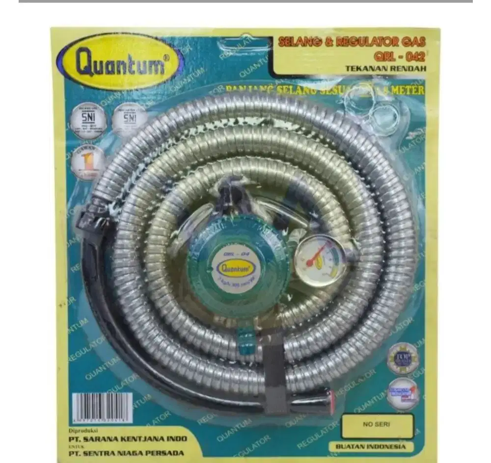 Selang regulator gas merk quantum