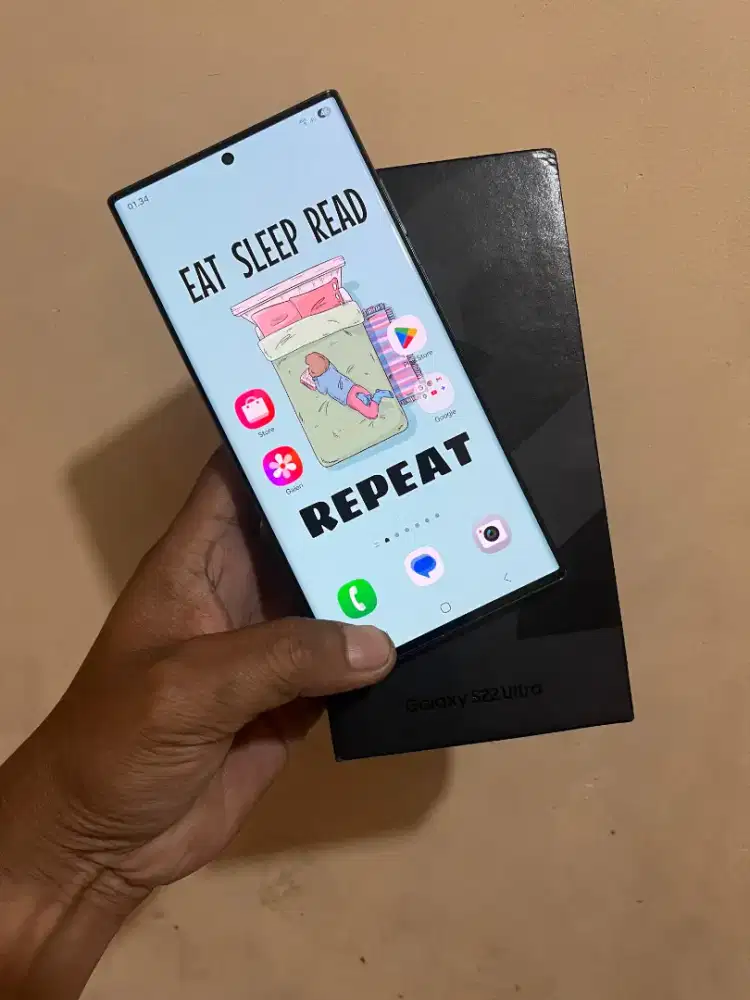 SAMSUNG S22 ULTRA 5G SEIN 12/256 LCD AMAN NO MINUS FULSET