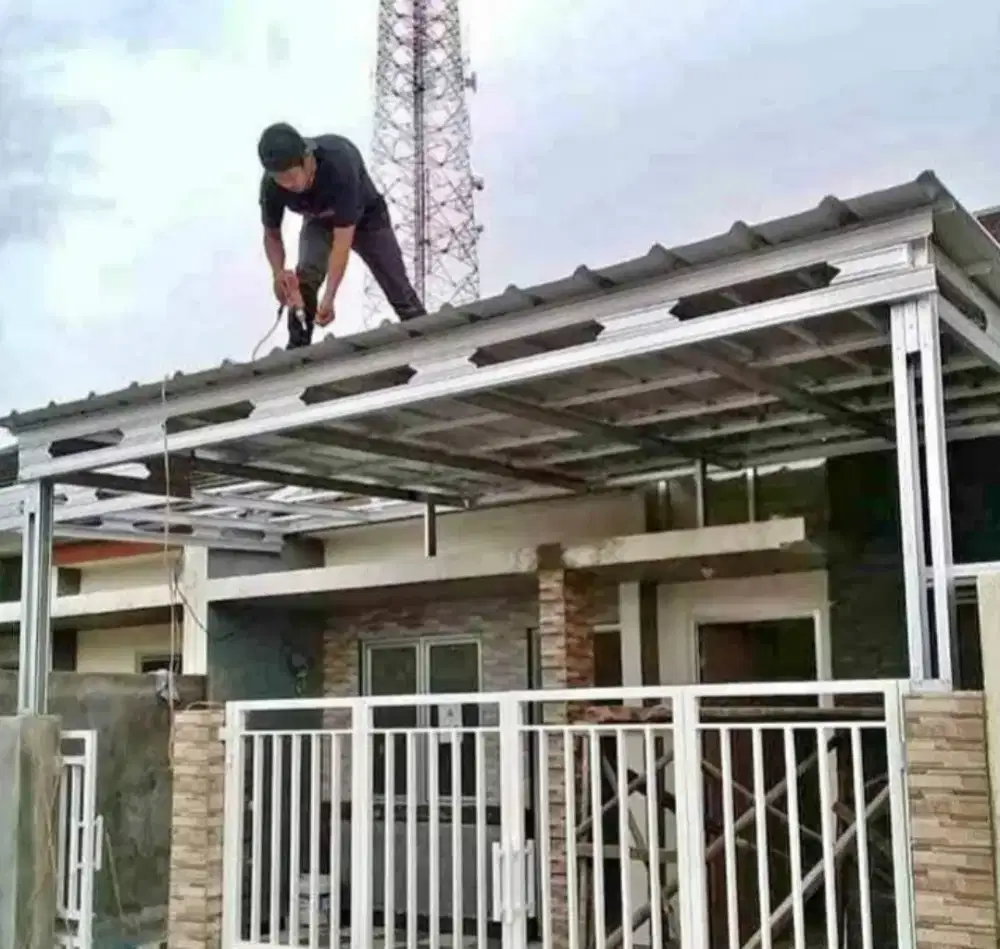 Promo pasang kanopi baja ringan