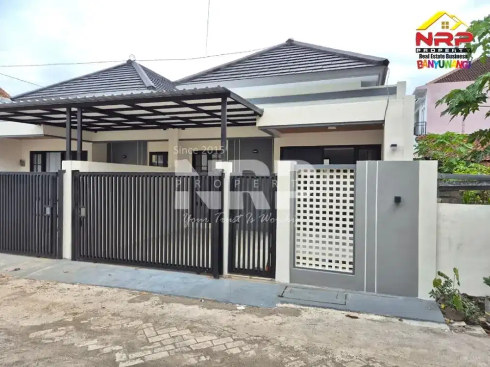 Dijual Rumah Baru Siap Huni terletak di Pusat Kota Banyuwangi.