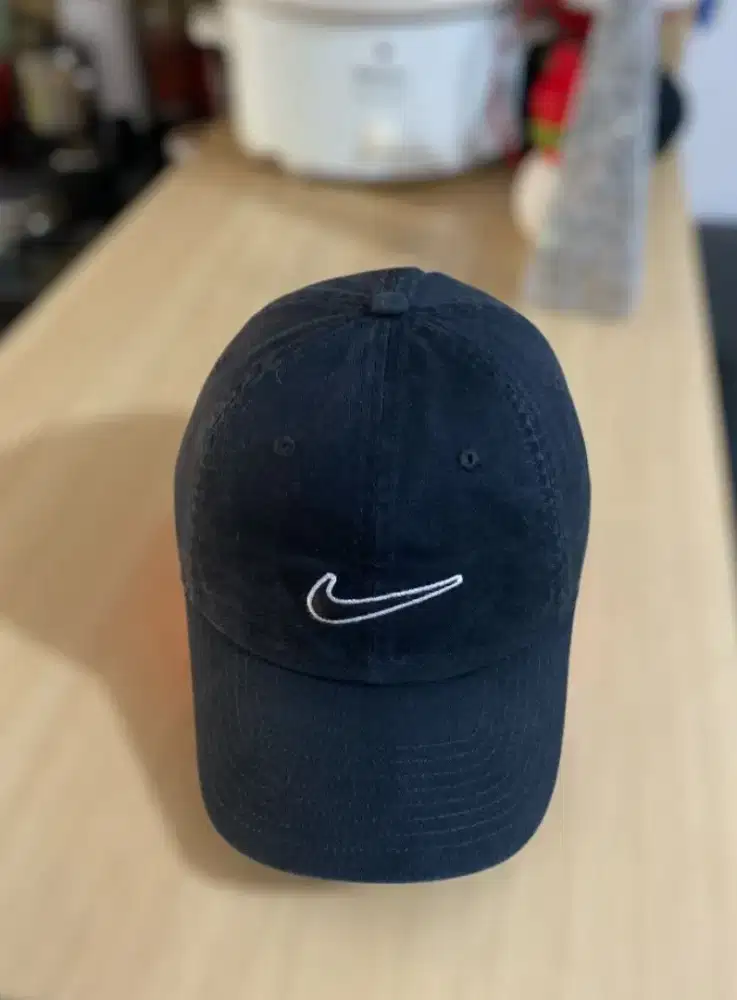 TOPI NIKE HITAM HERITAGE86 LAWAS ORI