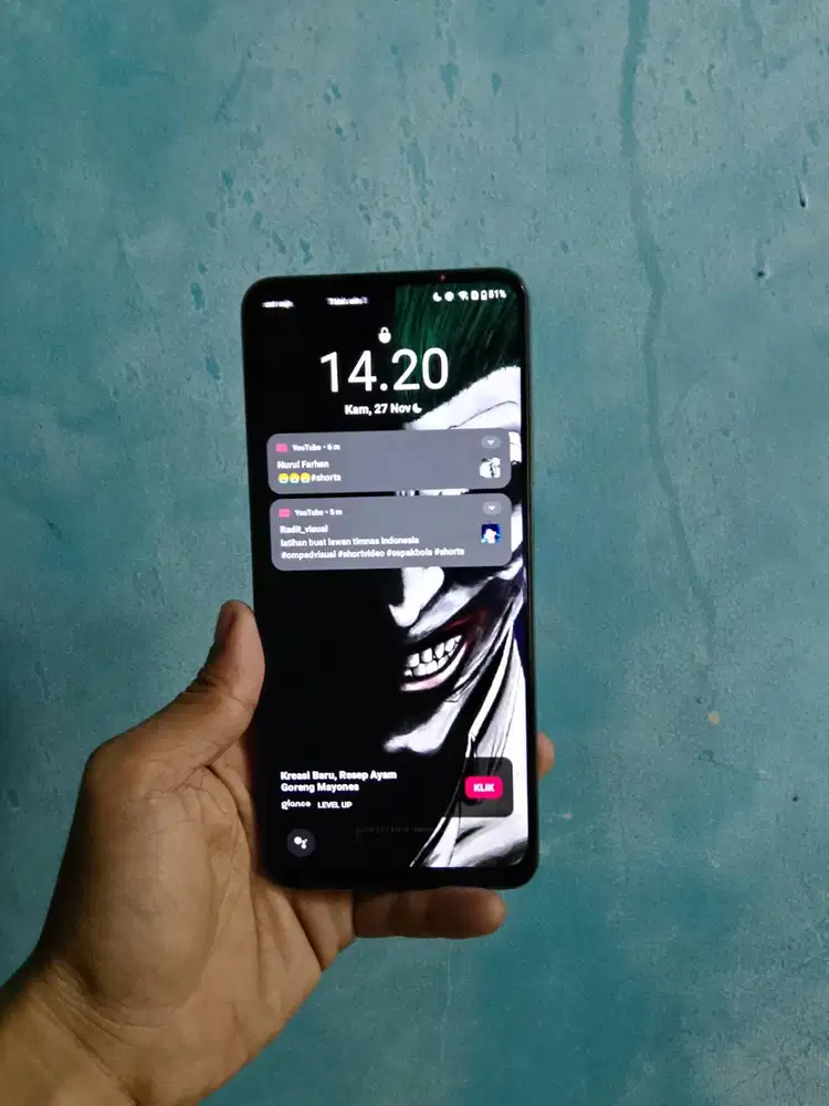 Dijual cepat Realme note 60x fullset 4/64