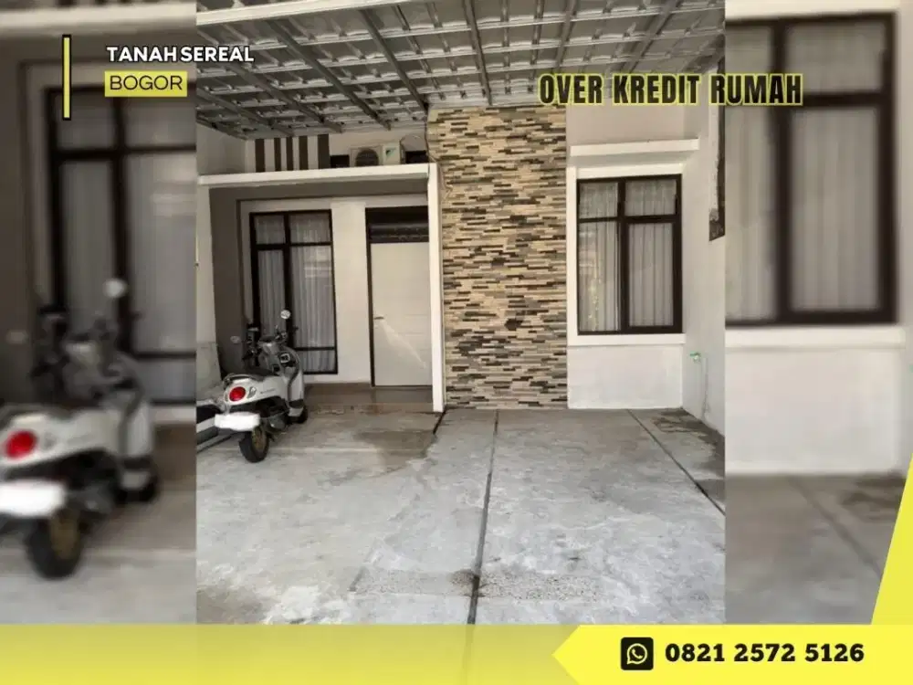 Over Kredit Rumah dkt Stasiun 145JT di Bukit Cimanggu City Bogor