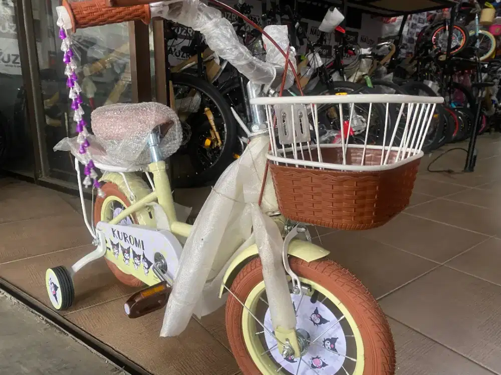 sepedah anak kuromi baru