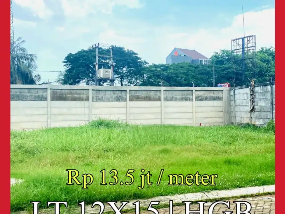 Wilson Dijual Kavling Uk 12 x15 Di Metland Puri