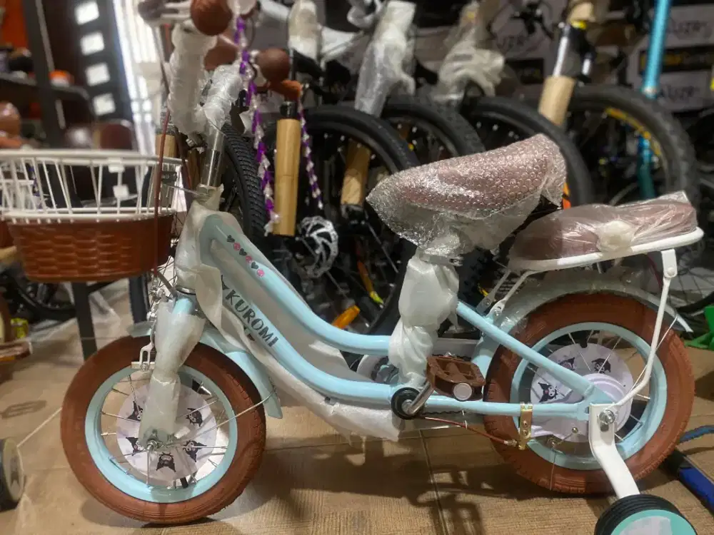 sepedah anak kuromi baru