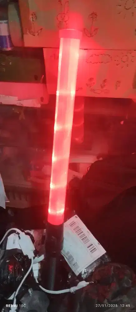 Senter lampu lalin panjang