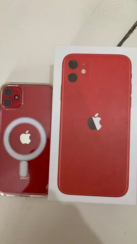 IPHONE 11 256GB RED EX INTER BELI DI RENAN