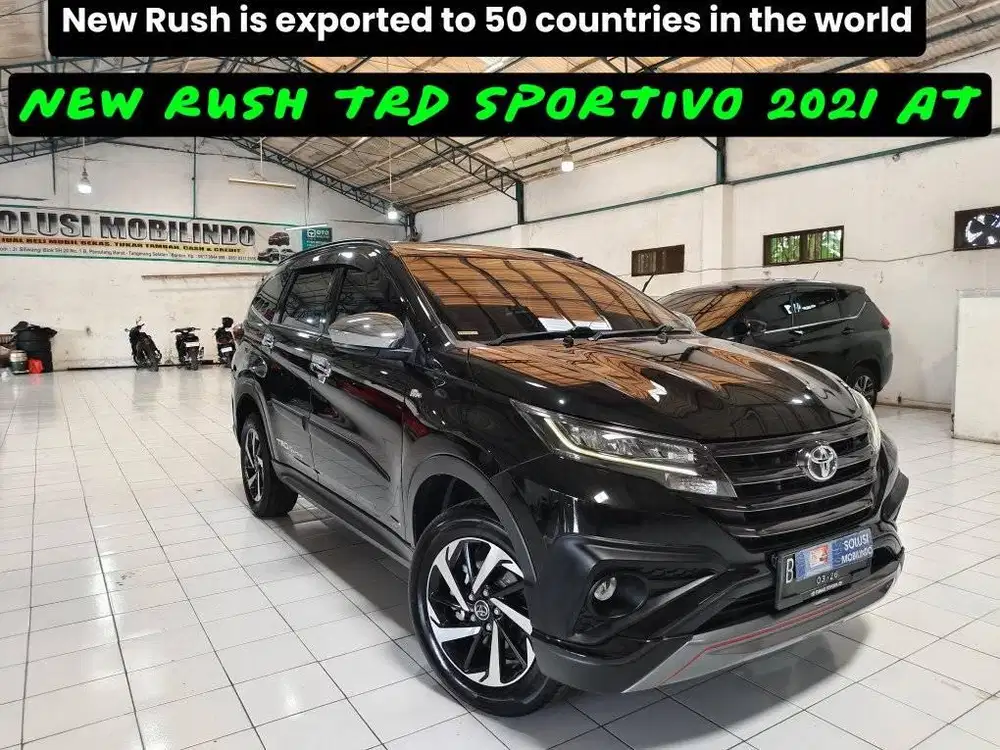 Toyota RUSH TRD SPORTIVO 1.5 Bensin AT 2021 Hitam