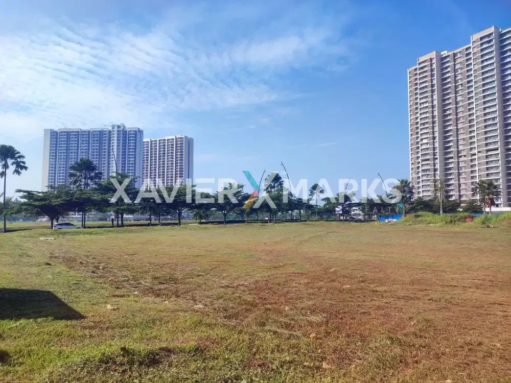 kavling murah hoek komersial di CBD BSD dekat upper west