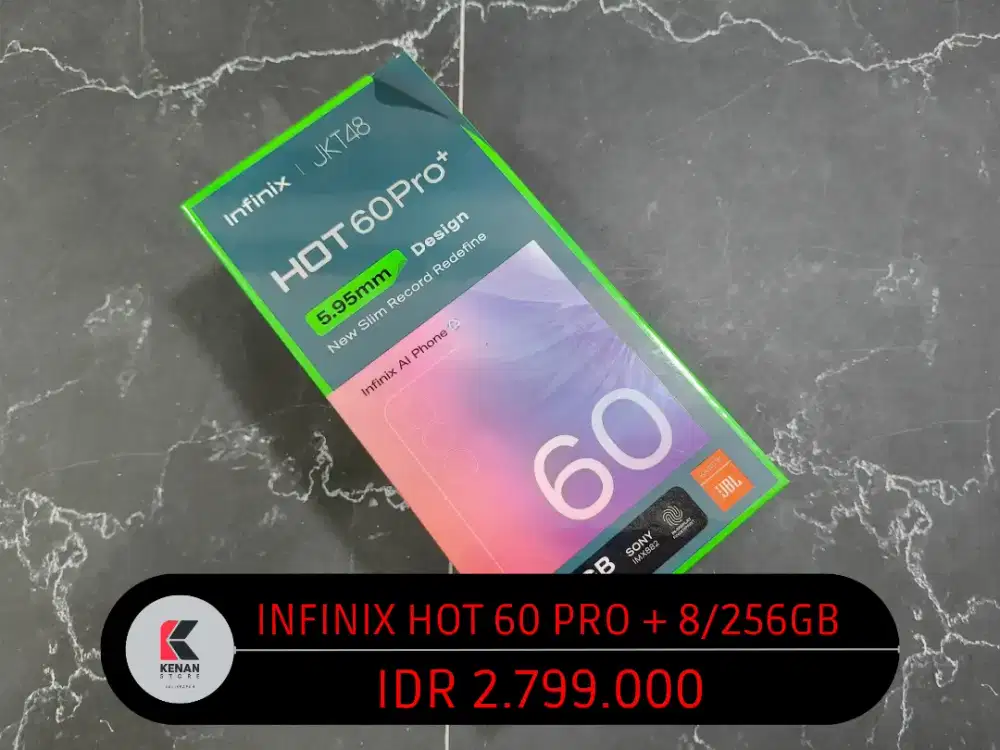 Infinix hot 60 pro plus 8/256GB baru