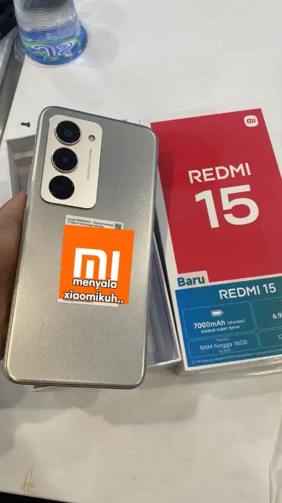 REDMI 15 BATRAI BESAR 7000MAH