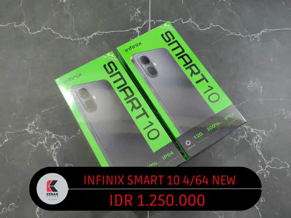Infinix smart 10 4/64GB baru