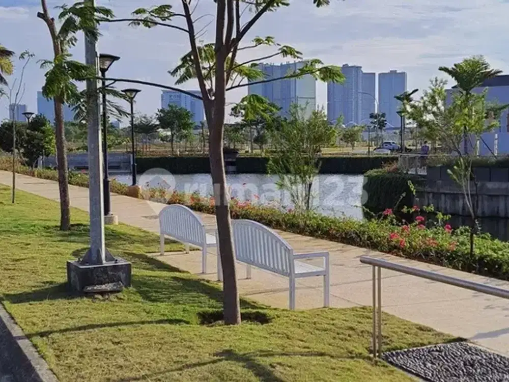 Kavling Boulevard golf island cluster sonata lagoon