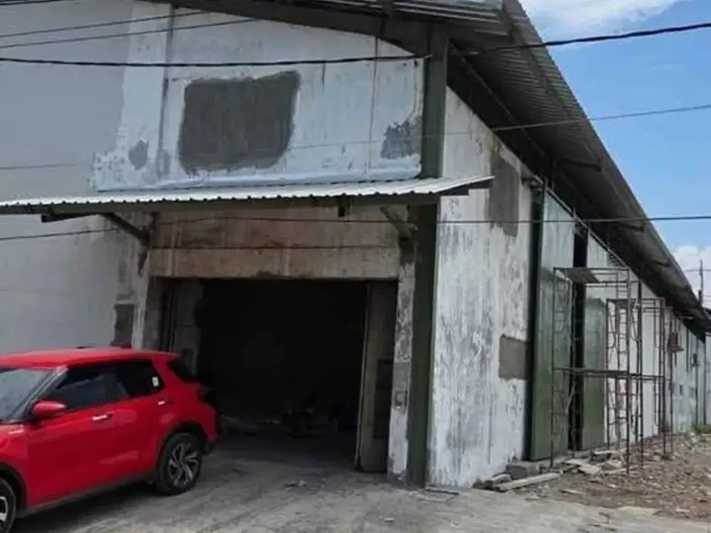 Gudang Siap Pakai Tambak Sawah Baru Renovasi Lokasi Strategis